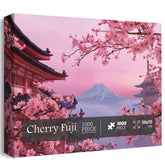 Puzzle di ciliegie fuji puzzle 1000 pezzi